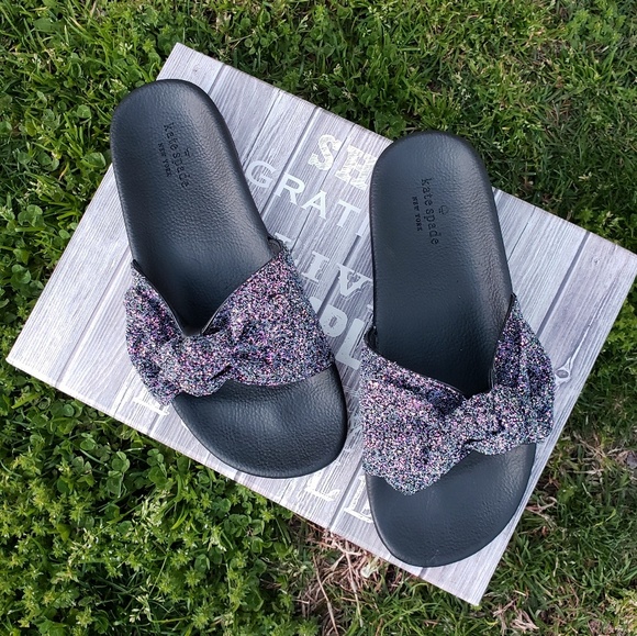 Dazzling Kate Spade Slide Sandals - Picture 5 of 8